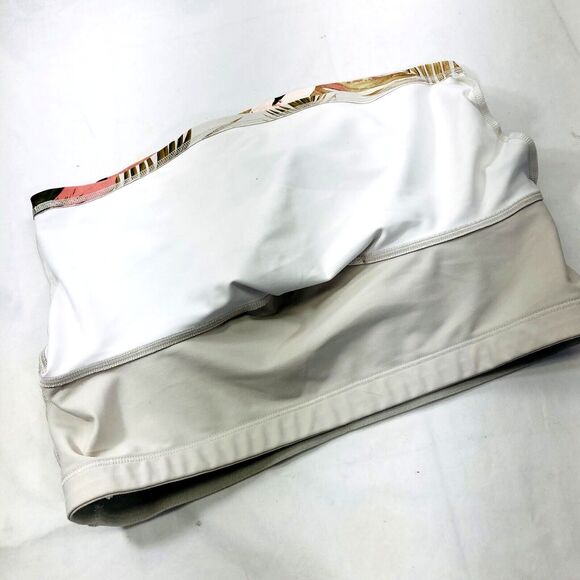 Tankini Kona Sol Old Navy Active Floral Palm Sports Bra Top Swim Suit L High Leg - Picture 15 of 16